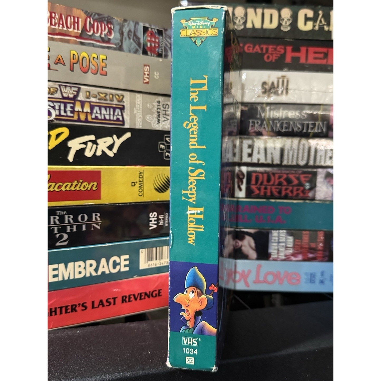 Walt Disney Mini Classics The Legend of Sleepy Hollow - VHS Used
