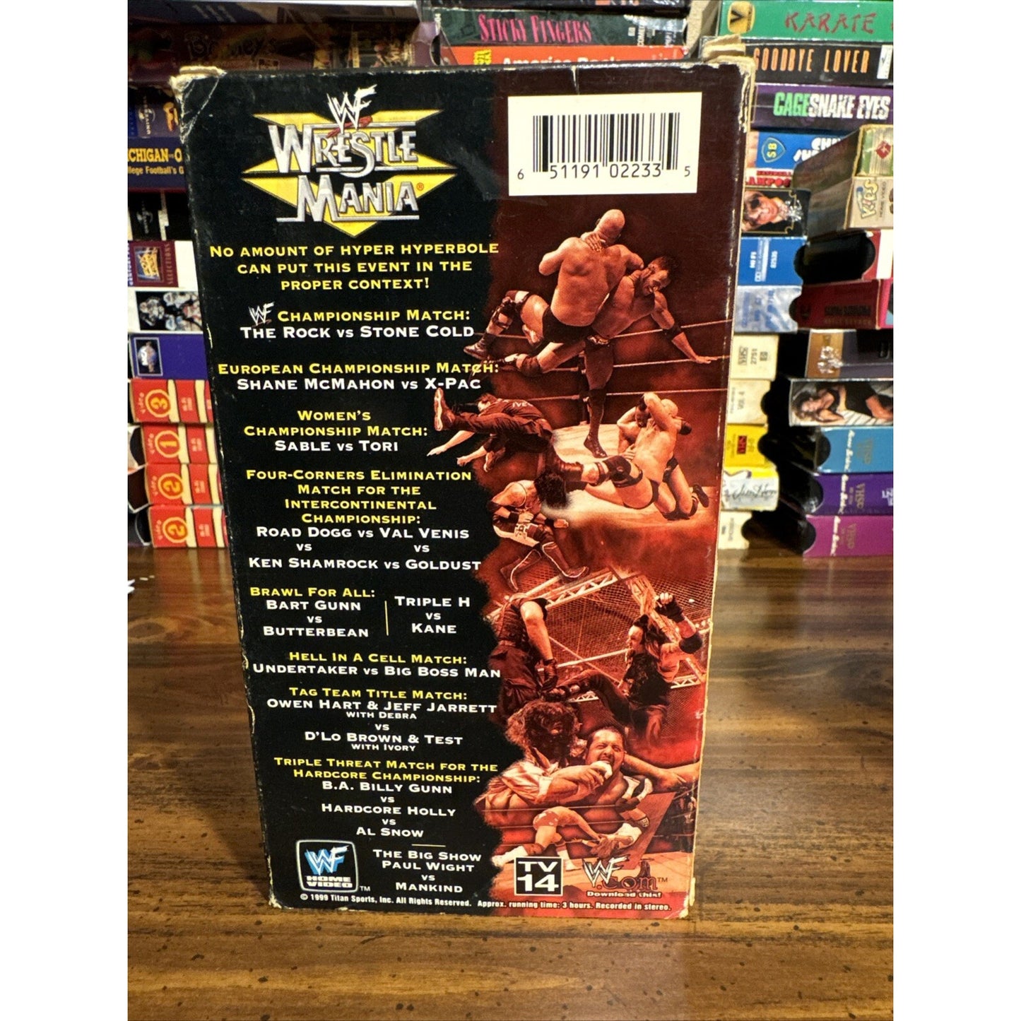 WWF WrestleMania 15: The Ragin Climax - VHS Used