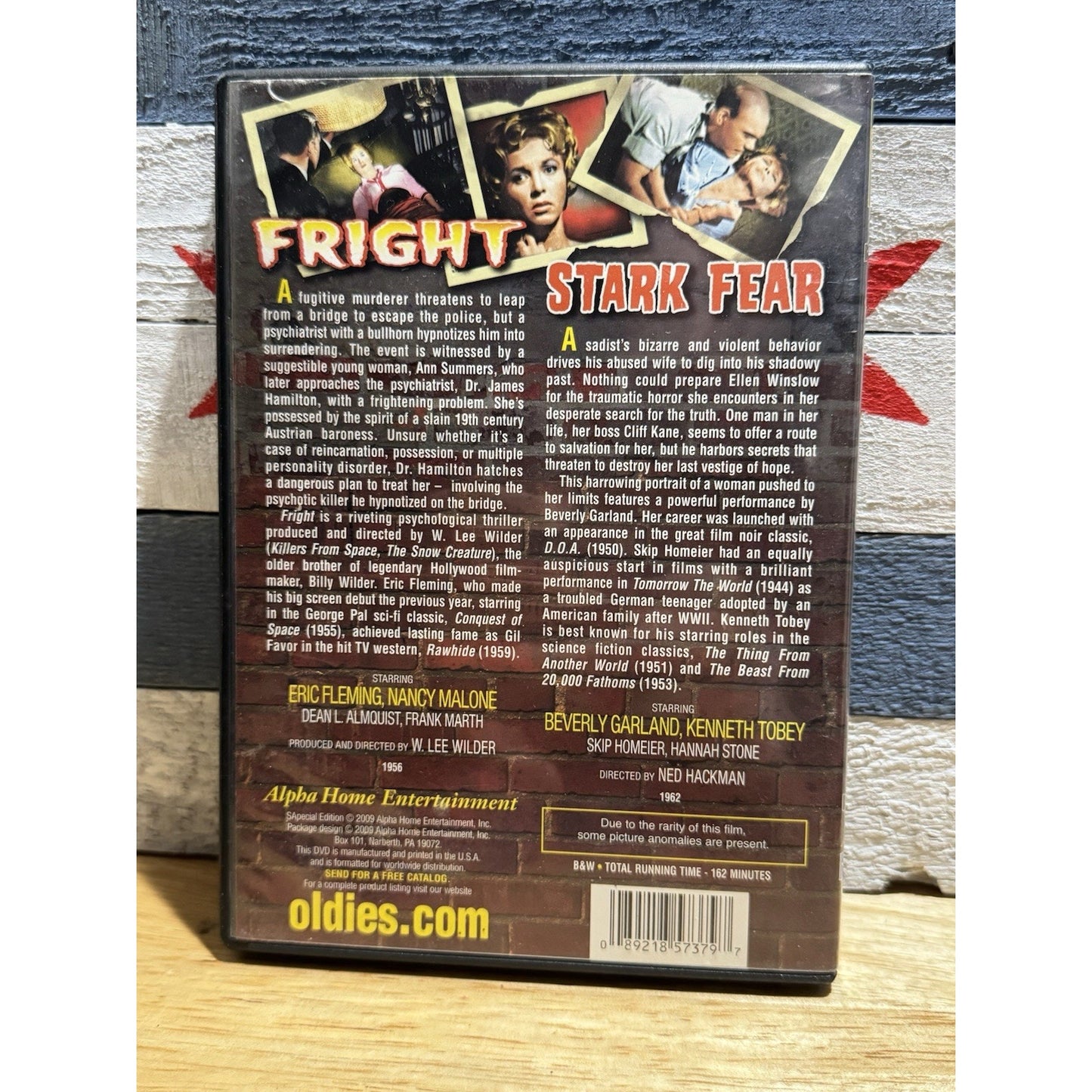 Grindhouse Double Shock Show (Fright / Stark Fear) - DVD Used