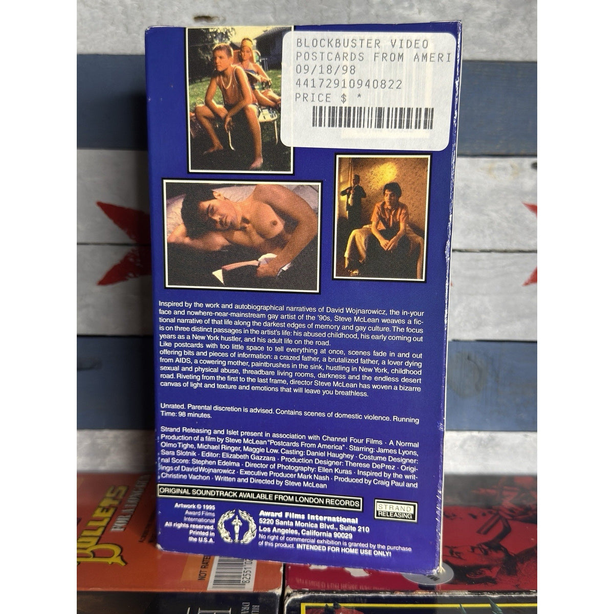Postcards From America - VHS Used