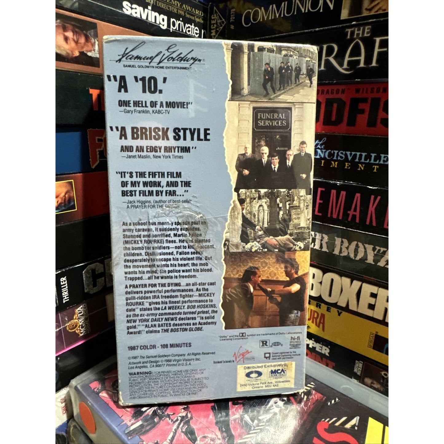 A Prayer For The Dying - VHS Used