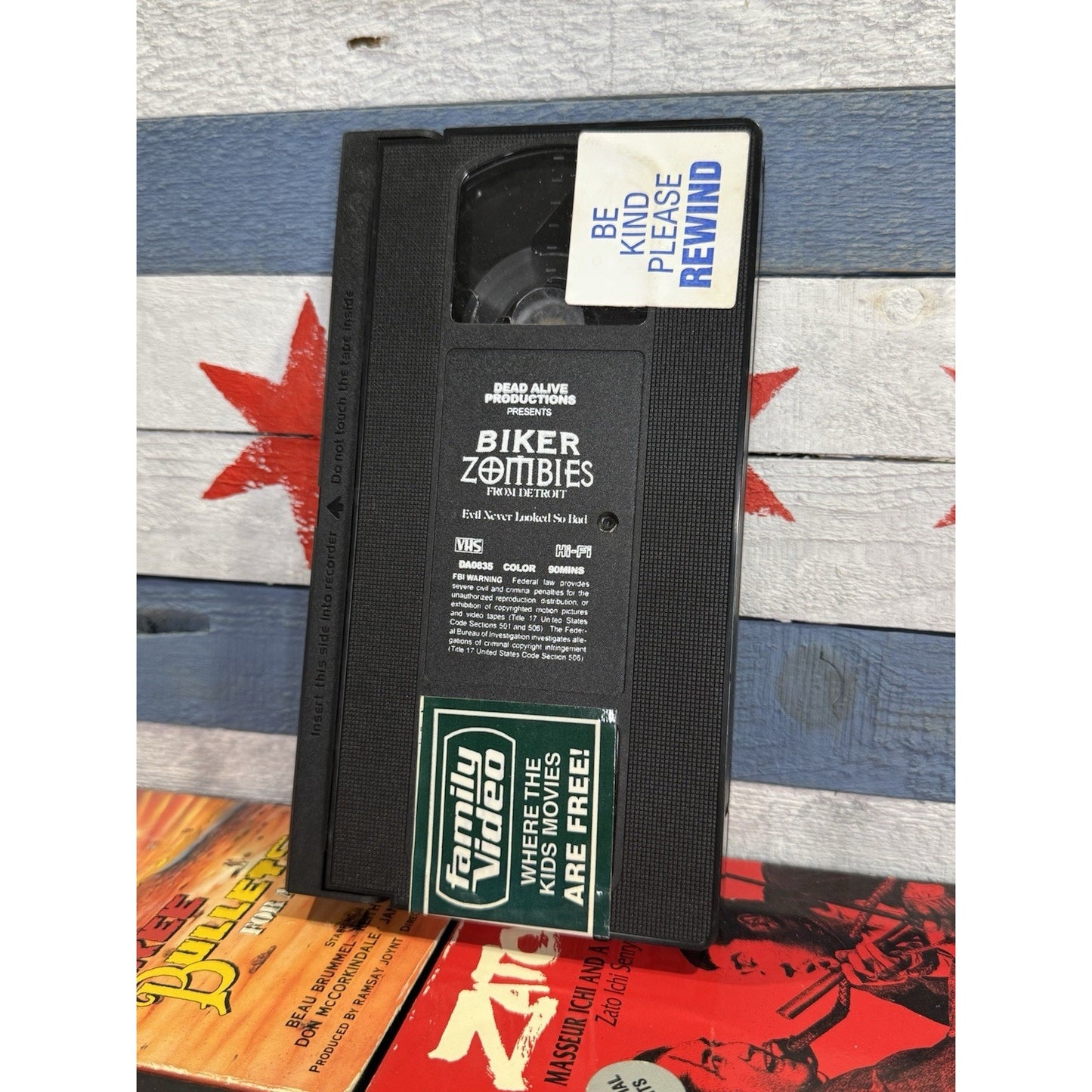 Biker Zombies From Detroit - VHS Used