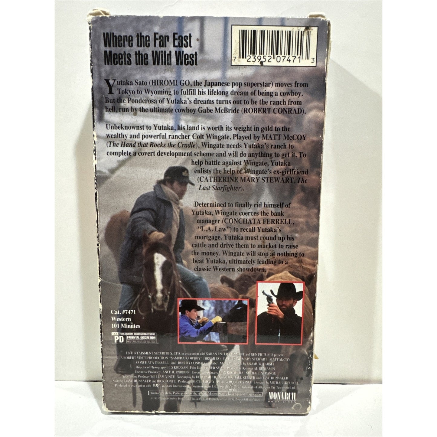 Samurai Cowboy - VHS Used