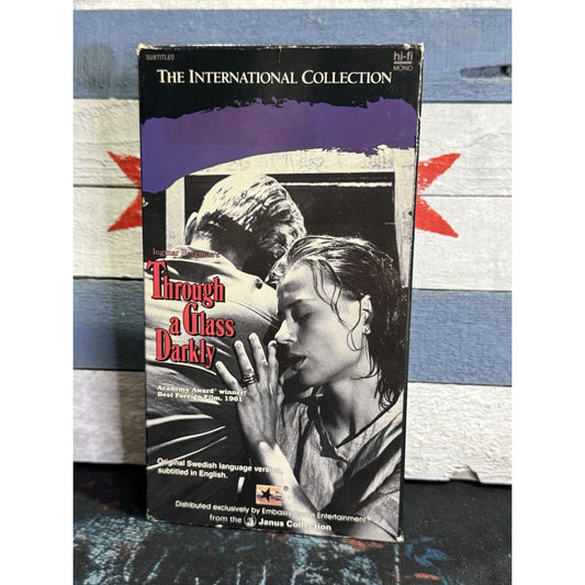 Through A Glass Darkly - VHS Used