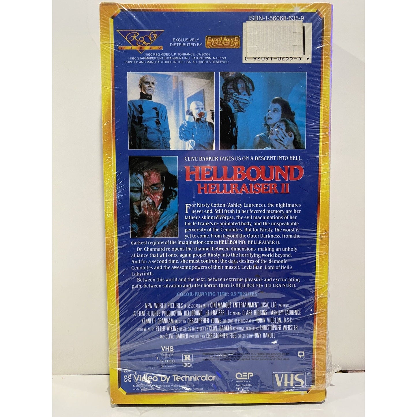Hellraiser II Hellbound - VHS Used