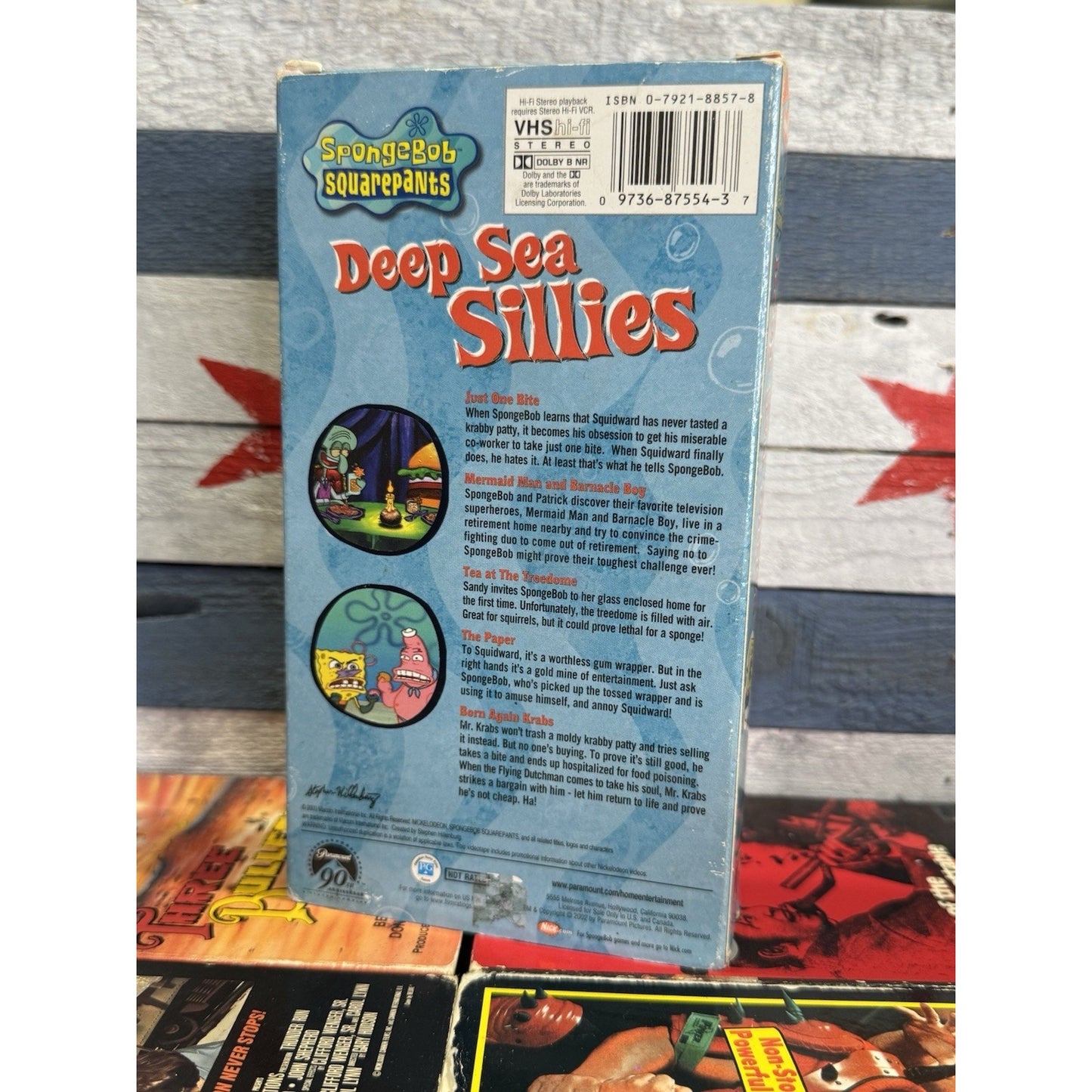 SpongeBob SquarePants Deep Sea Sillies - VHS Used