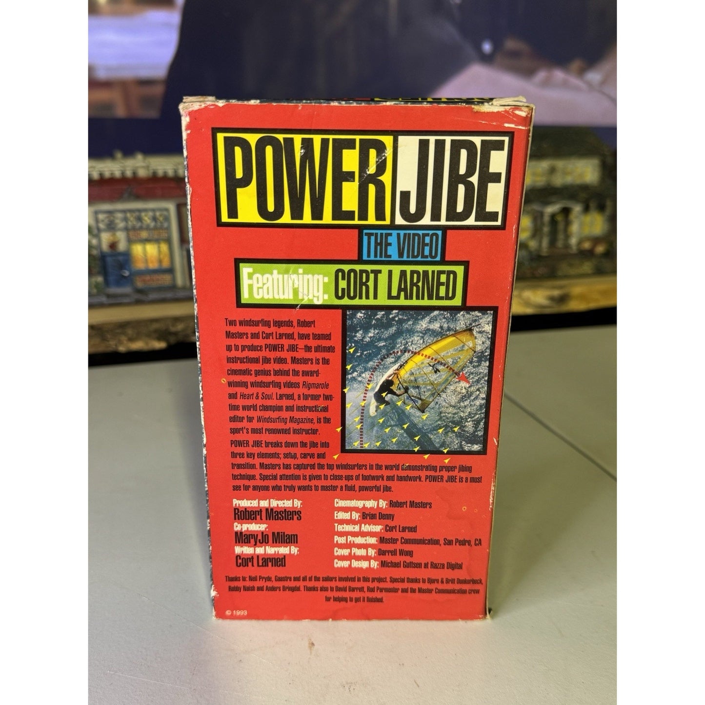 Power Jibe The Video : Cort Larned - VHS Used