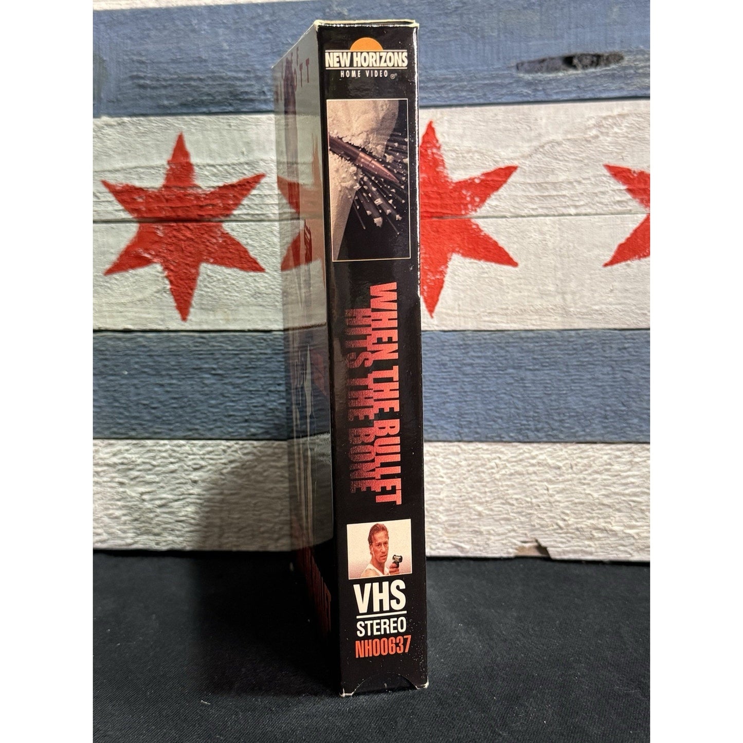 When the Bullet Hits the Bone - VHS Used