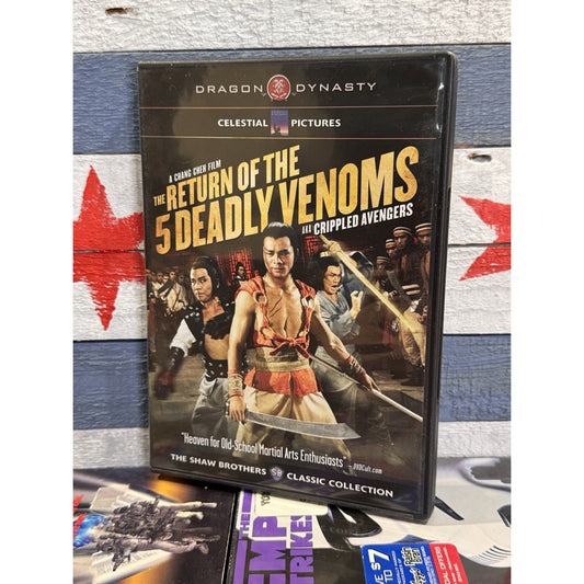 Return of the 5 Deadly Venoms - DVD Used
