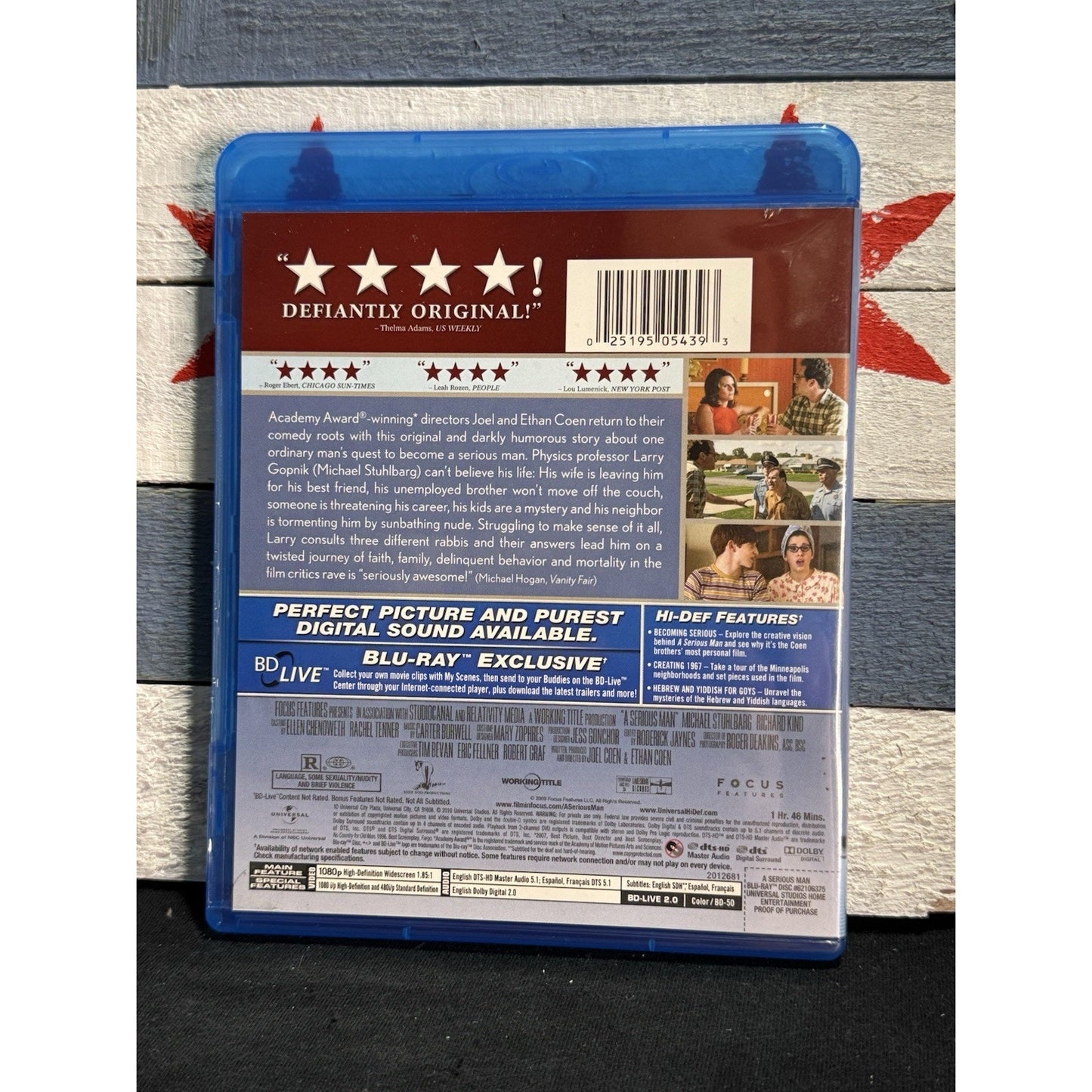 A Serious Man - Blu-Ray Used