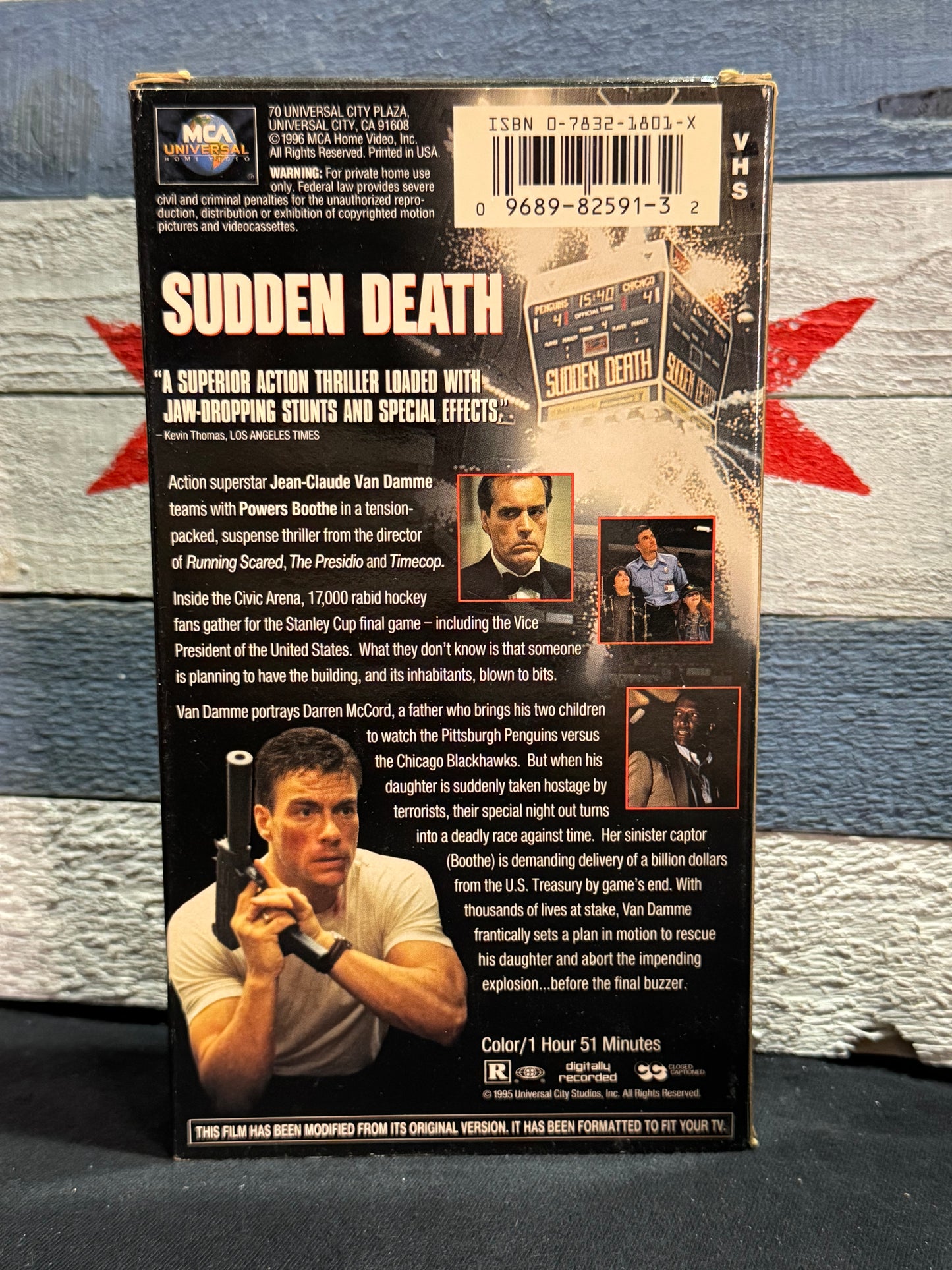 Sudden Death - VHS Used
