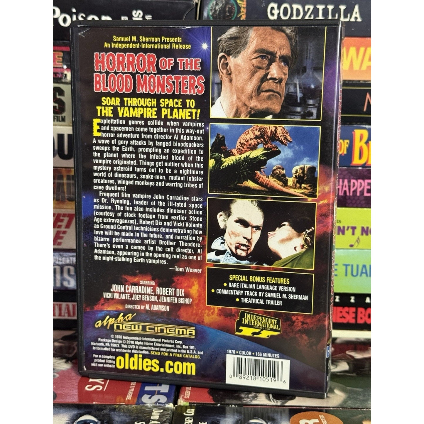 Horror Of The Blood Monsters - DVD Used