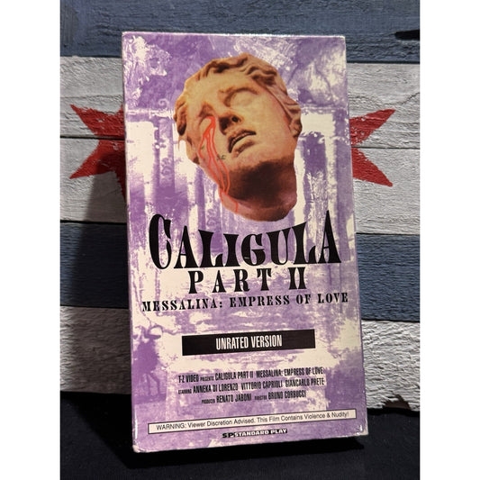 Caligula Part 2 / II Messalina: Empress of Love - VHS Used