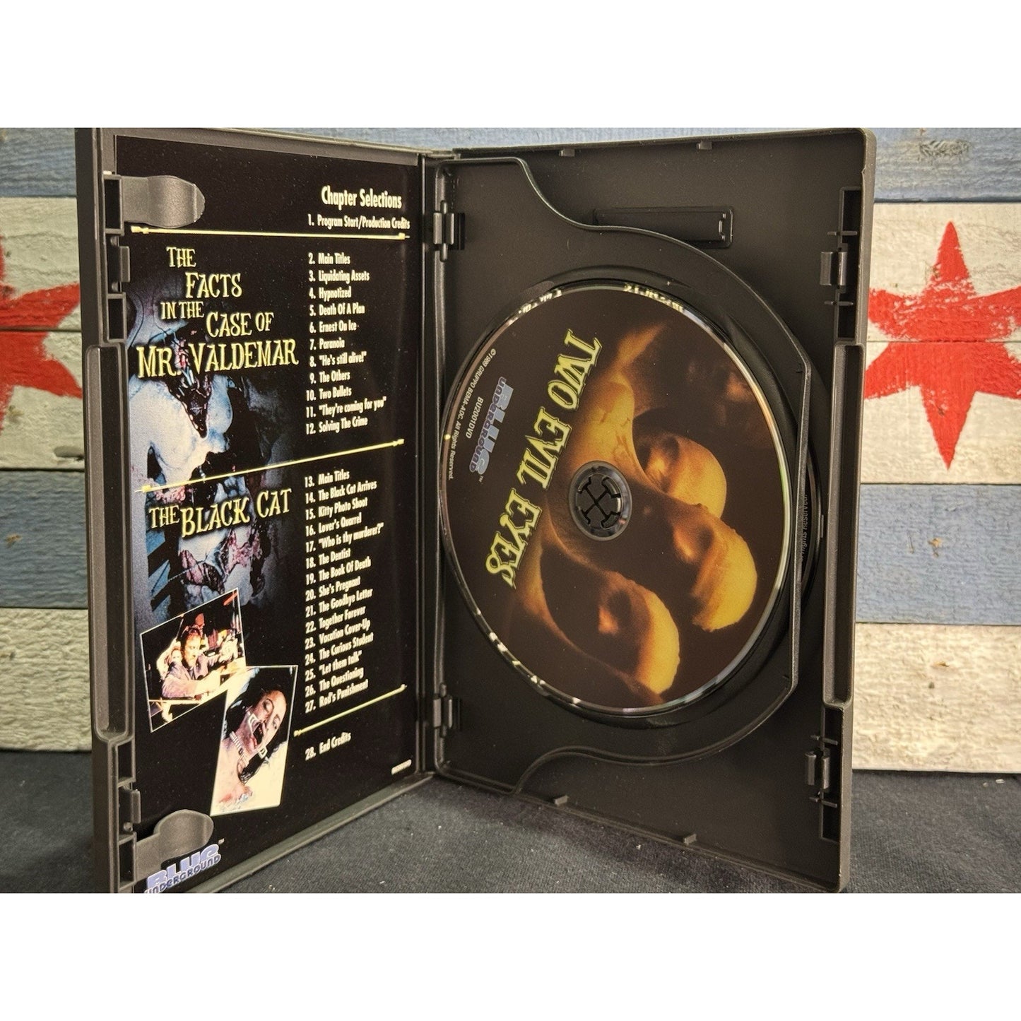 Two Evil Eyes  - Blue Underground DVD Used