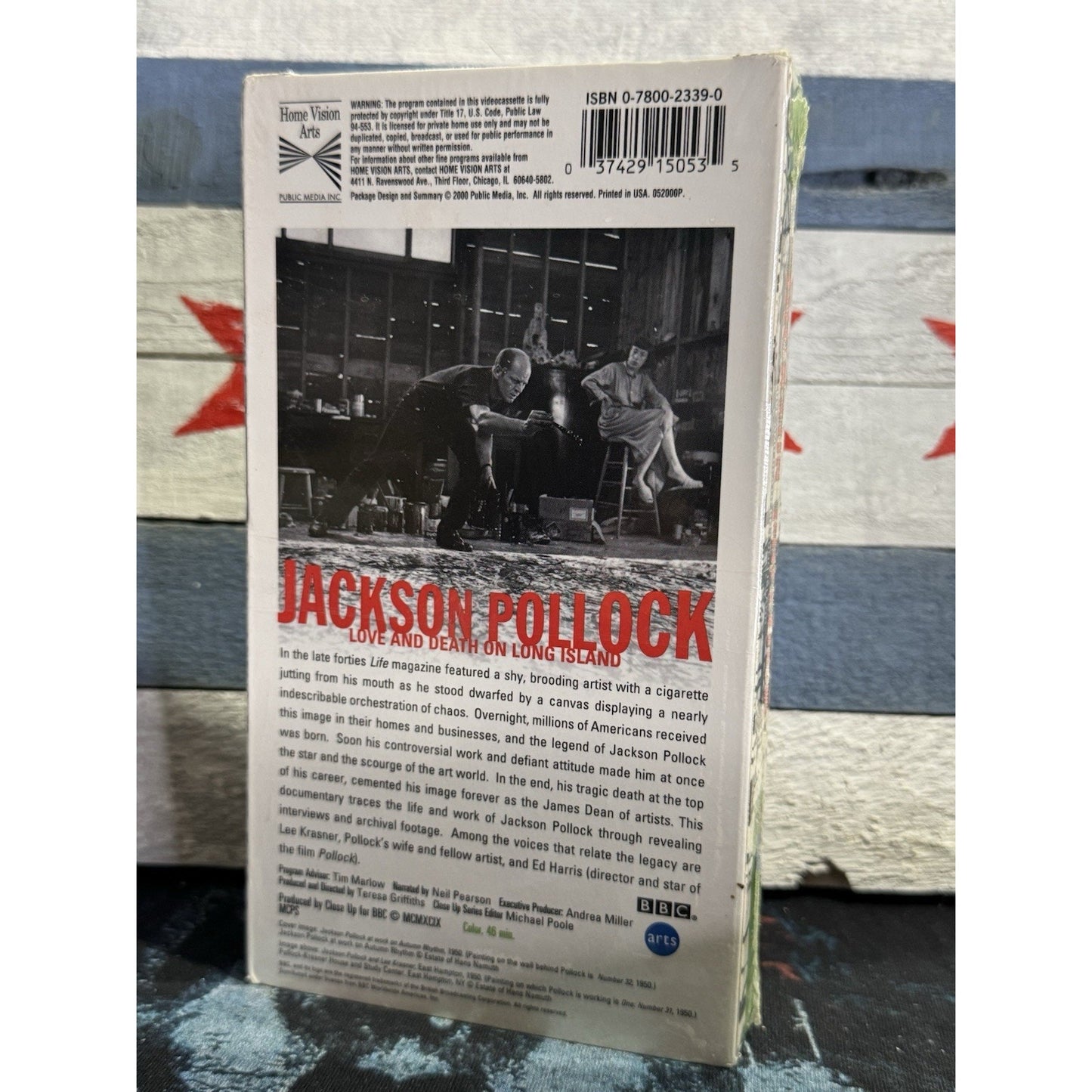 Jackson Pollock: Love and Death on Long Island - VHS Used