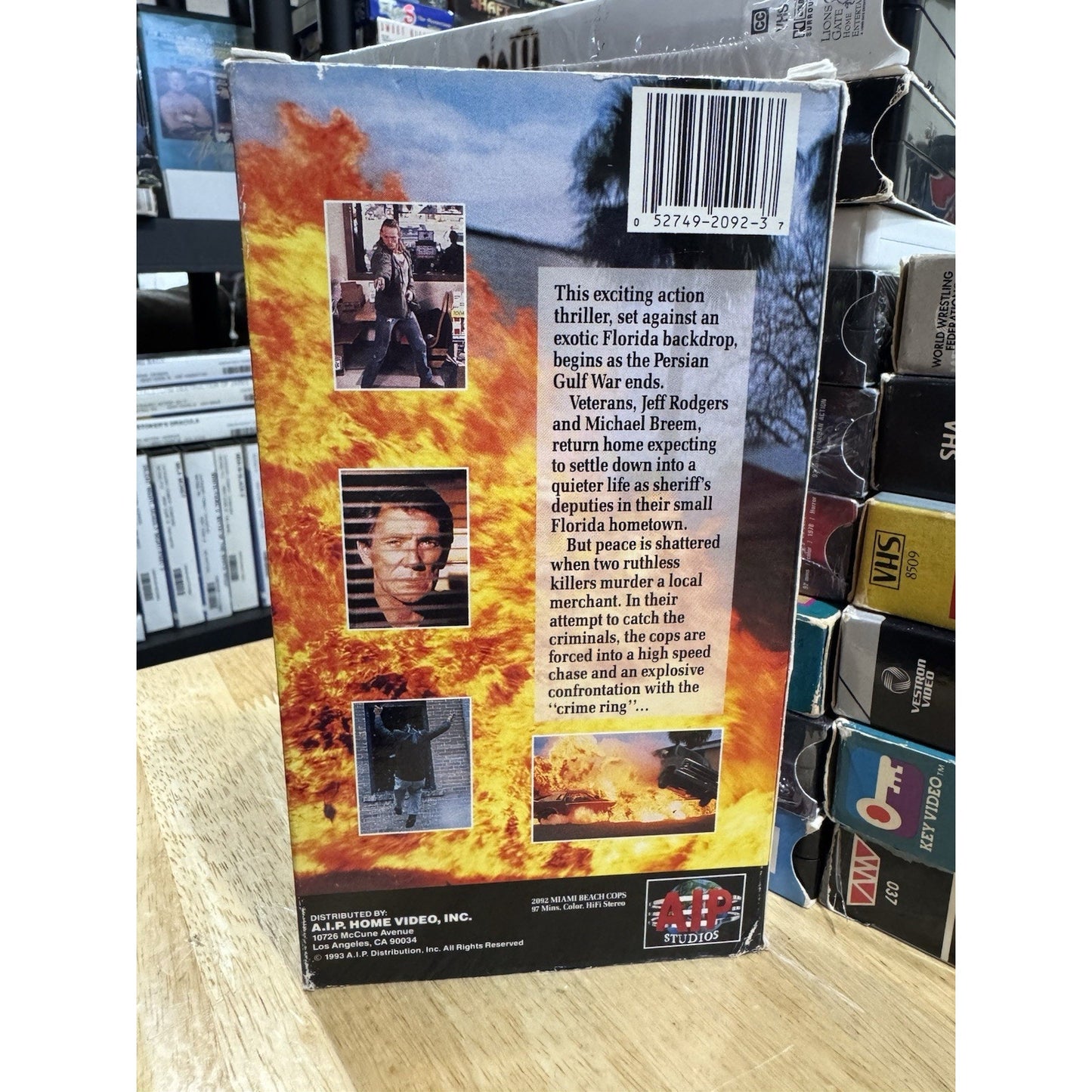 Miami Beach Cops - VHS Used