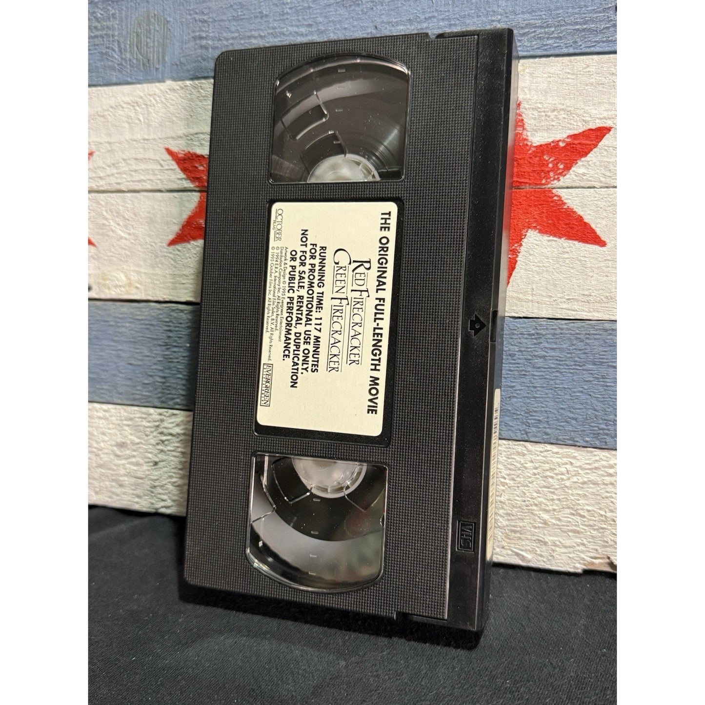 Red Firecracker Green Firecracker Promo Screener - VHS Used