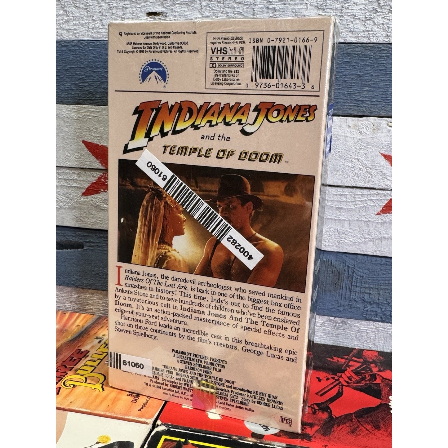 Indiana Jones and the Temple of Doom - VHS