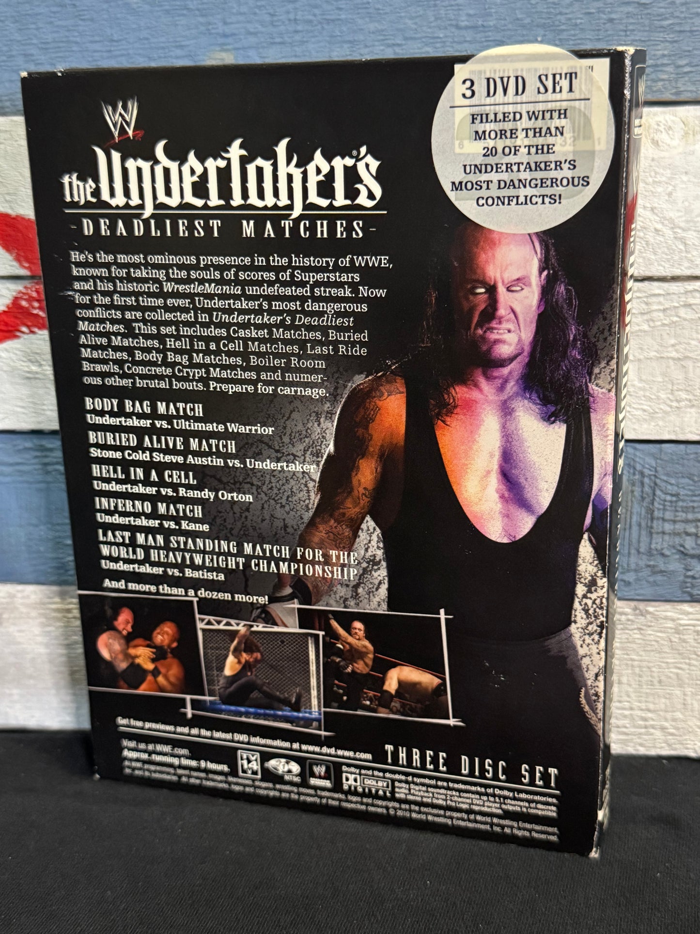 WWE: The Undertaker’s Deadliest Matches - DVD Used
