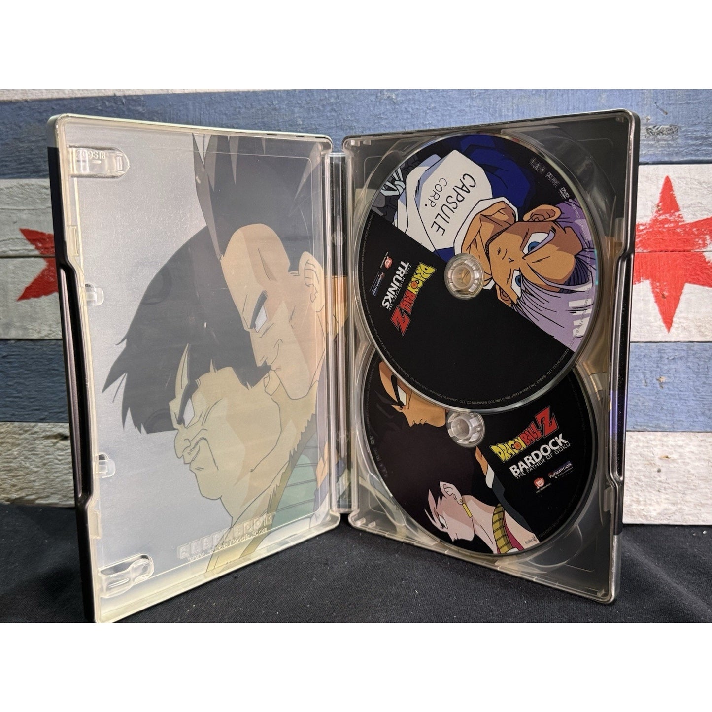 Dragon Ball Z: The History of Trunks / Bardock: The Father of Goku - Steelbook DVD