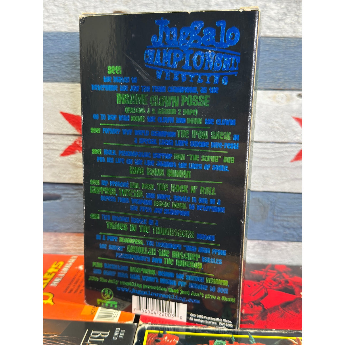Insane Clown Posse : Juggalo Championsht Wrestling Vol. 1 - VHS Used
