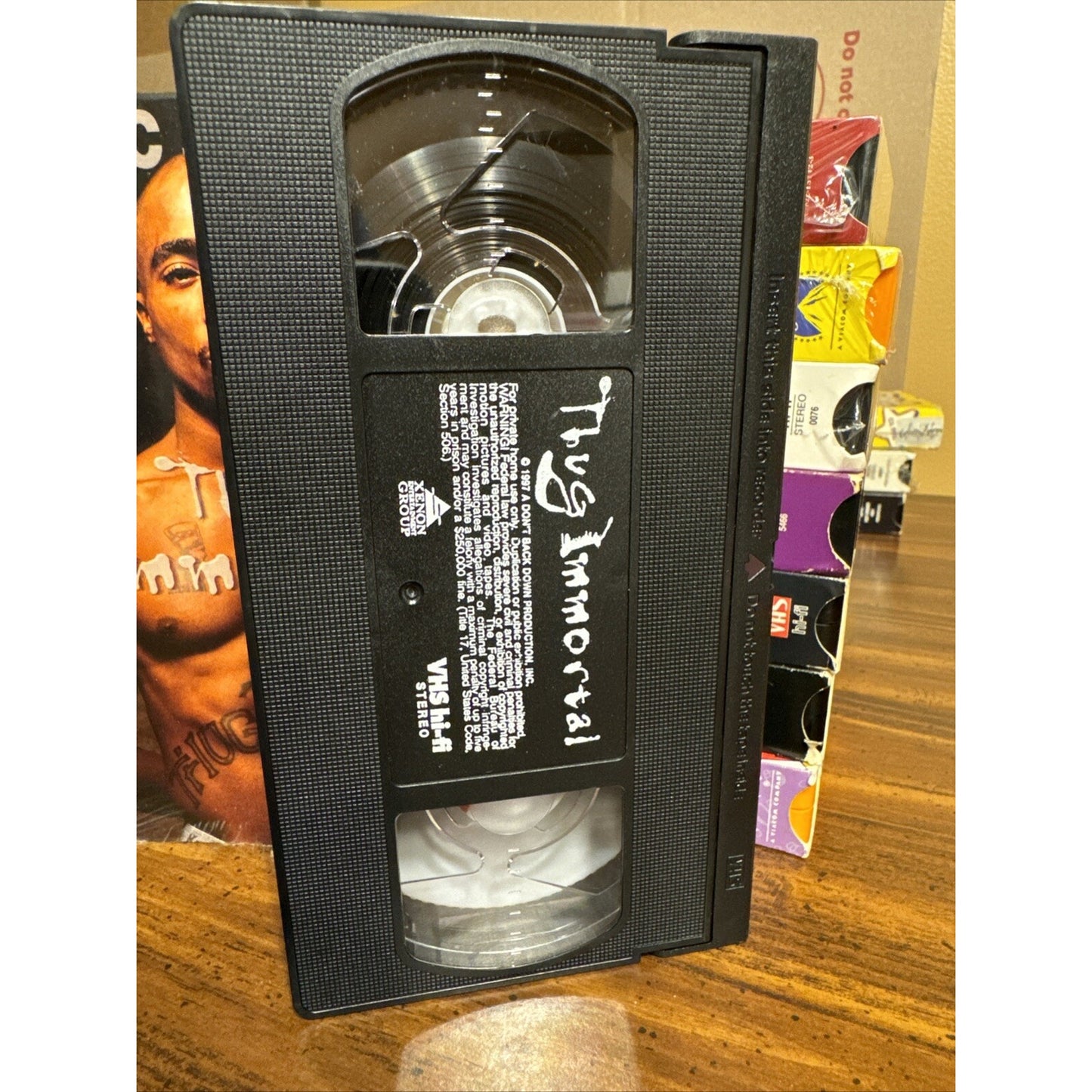 Thug Immortal The Tupac Shakur Story - VHS Used