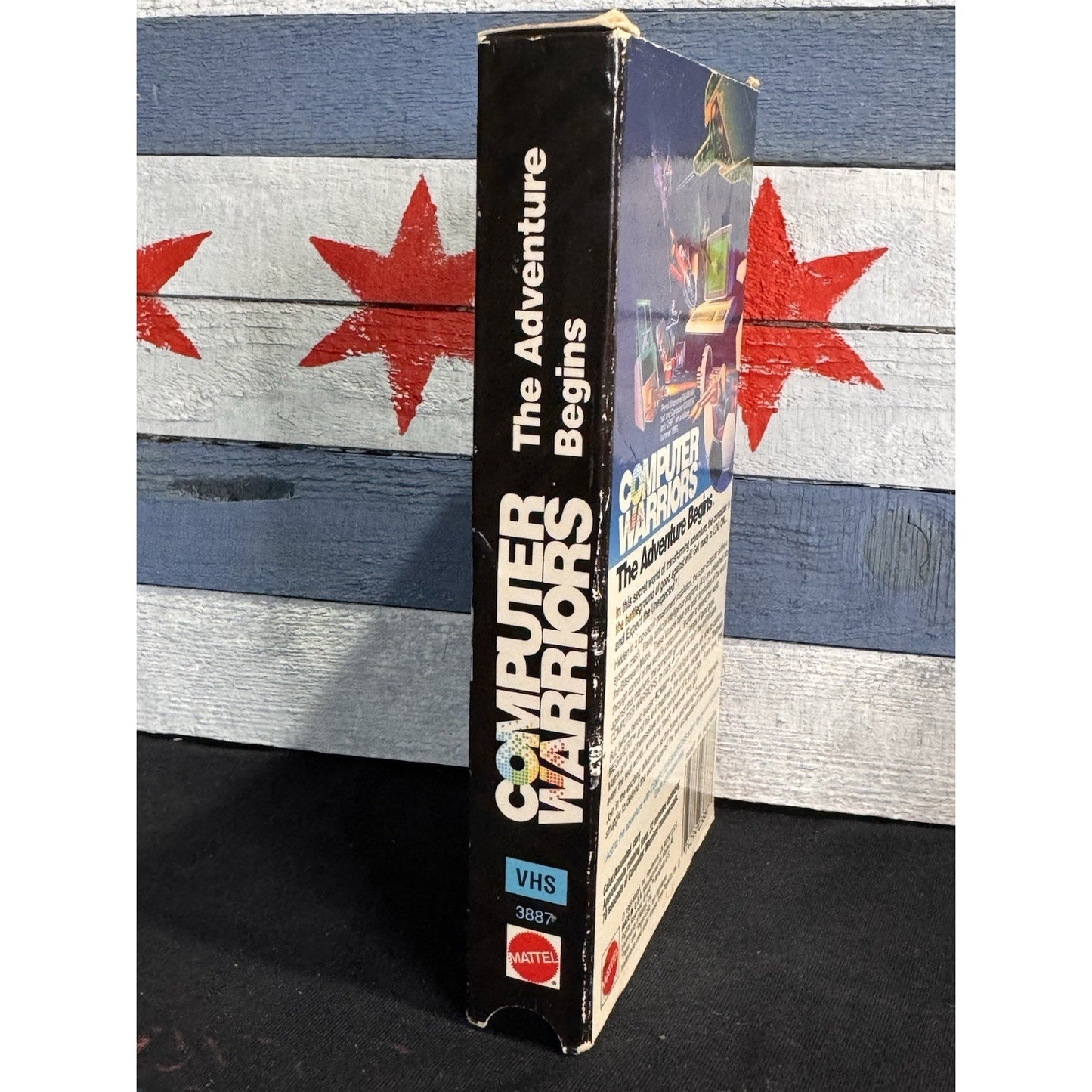 Mattel : Computer Warriors The Adventure Begins - VHS Used