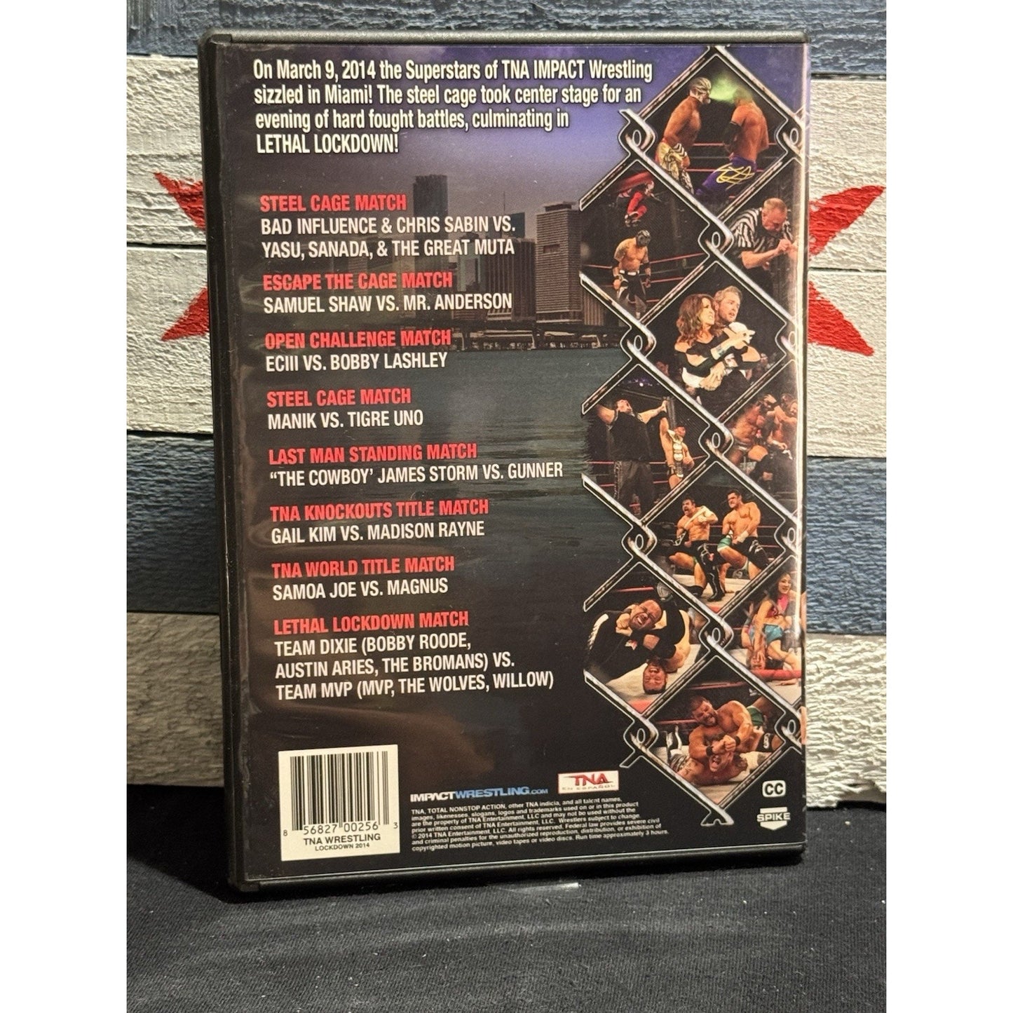 TNA Impact Wrestling Lockdown 2014 - DVD Used