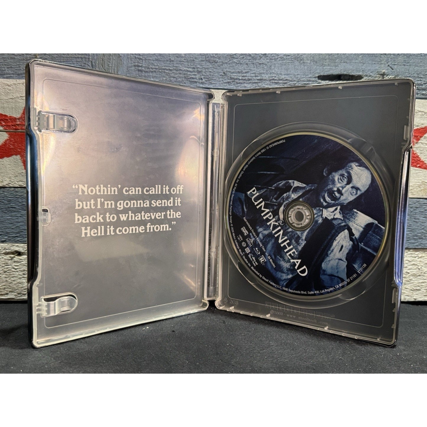 Pumpkinhead - Steelbook Blu Ray Used *See Pics*