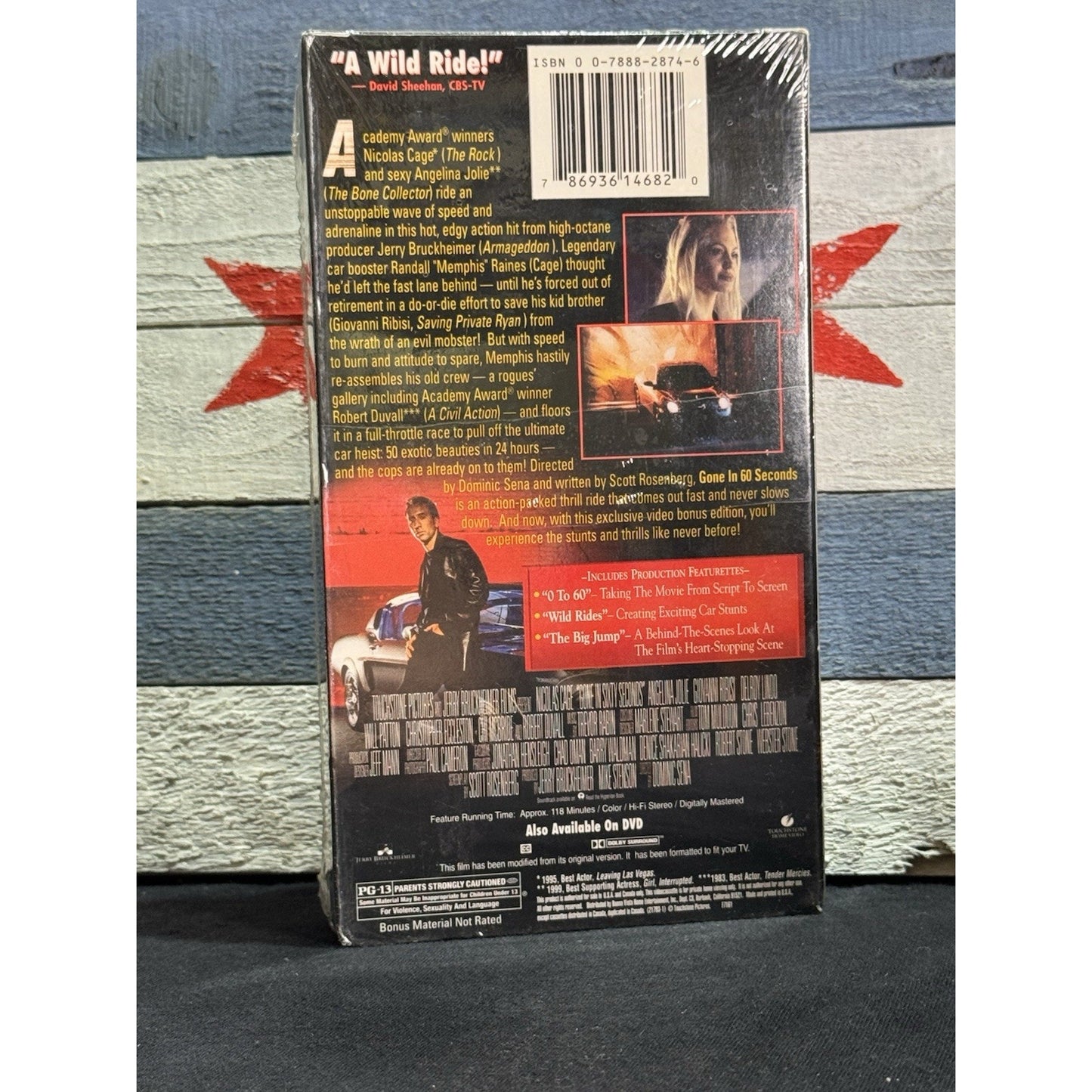 Gone In 60 Seconds Sealed - VHS