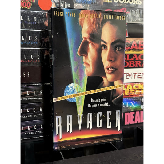 Ravager/Legend of the Spirit Dog Double Promo Screener - VHS Used