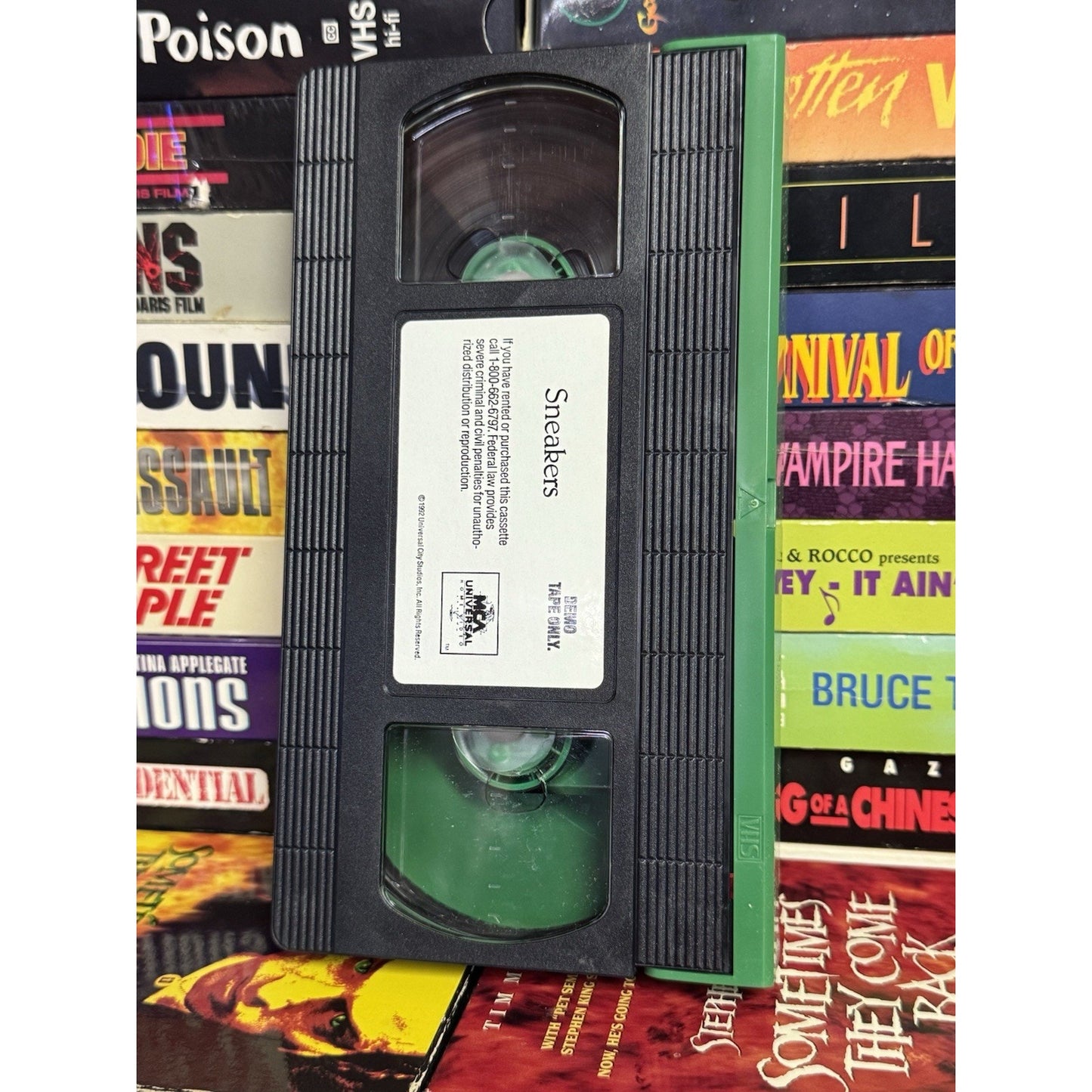 Sneakers Promo Screener - VHS Used