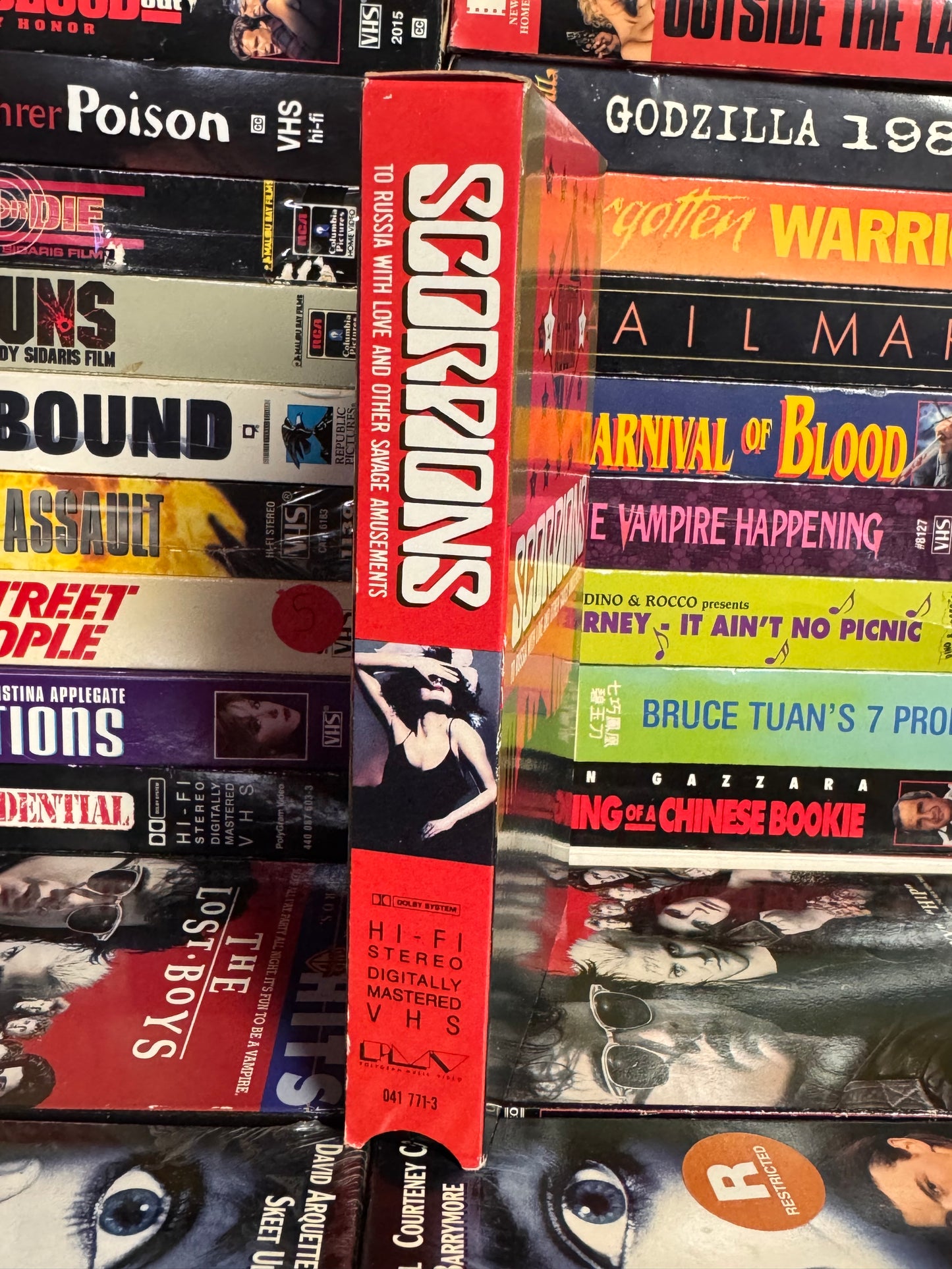 Scorpions : To Russia With Love and Other Savage Amusements - VHS Used