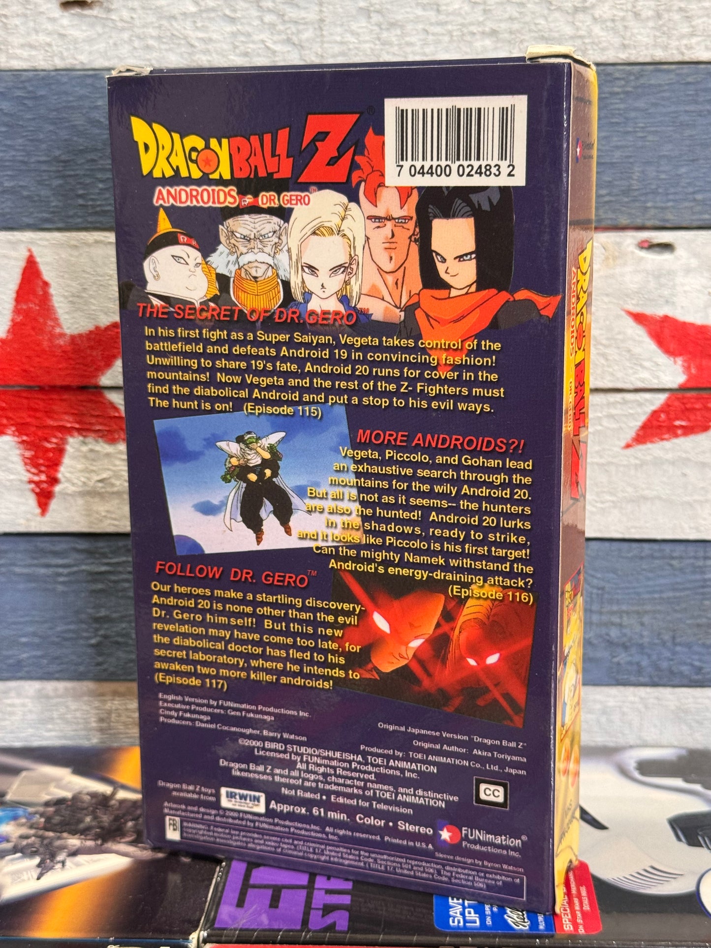 Dragon Ball Z Androids Dr. Gero - VHS Used