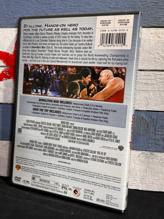 Demolition Man / Over the Top Double Feature - DVD Used