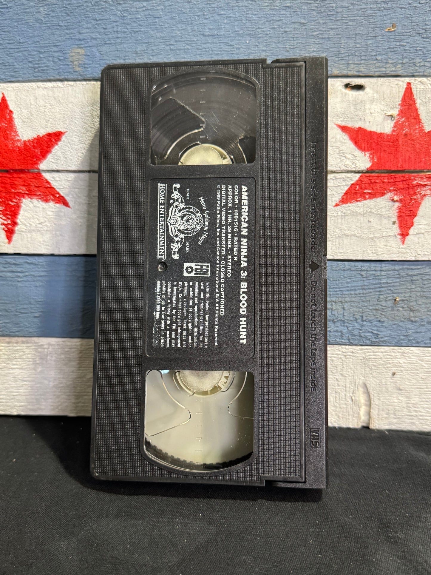 American Ninja 3: Blood Hunt - VHS Used