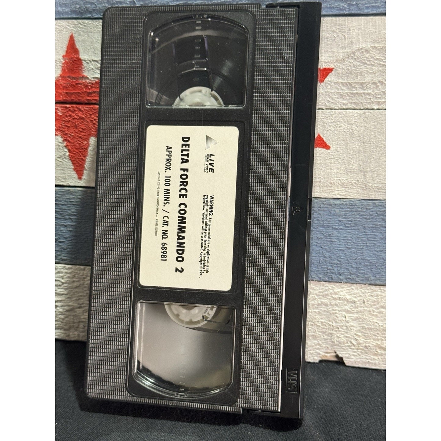 Delta Force Commando 2 - VHS Used