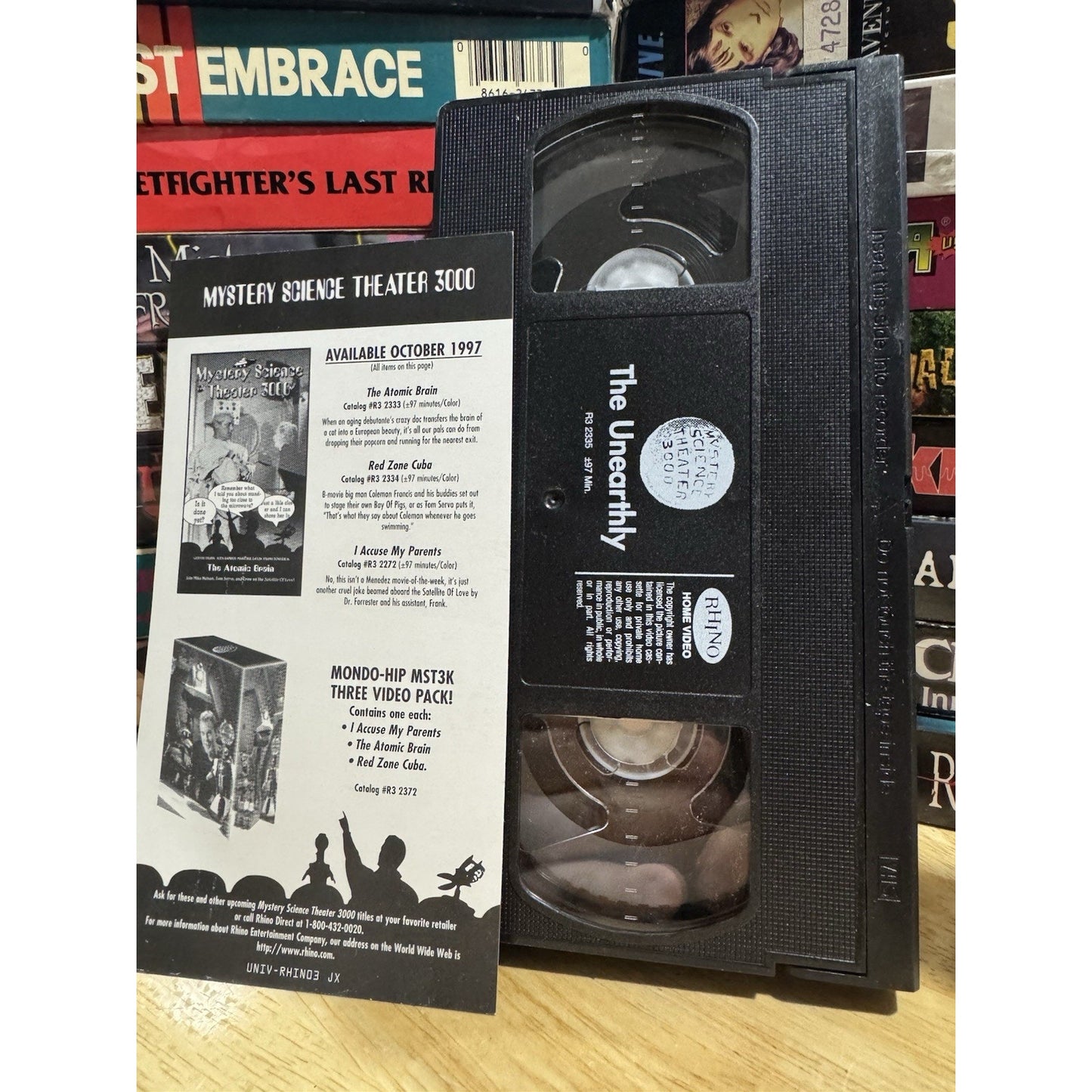Mystery Science Theater 3000 : The Unearthly - VHS Used