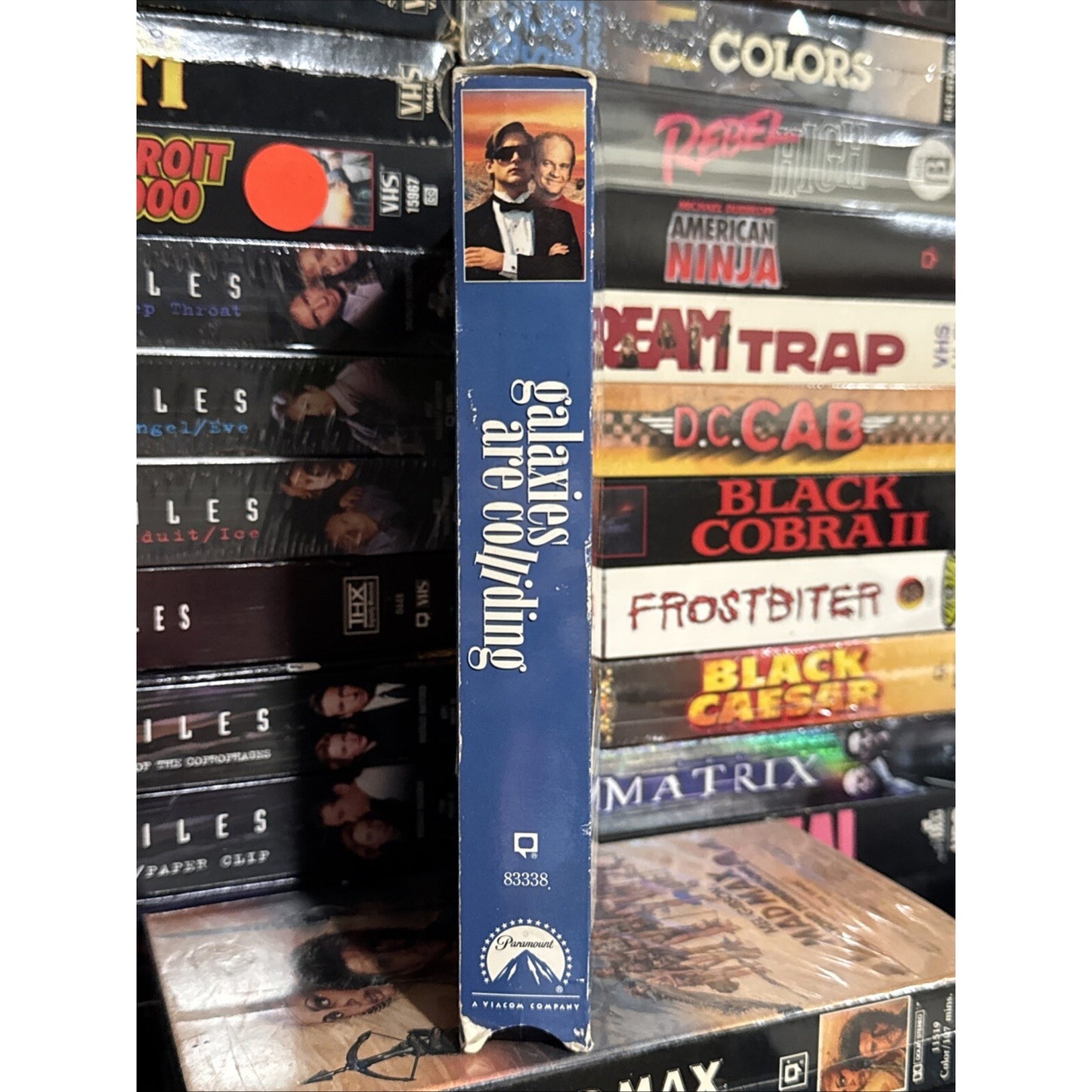 Galaxies Are Colliding Promo Screener - VHS Used