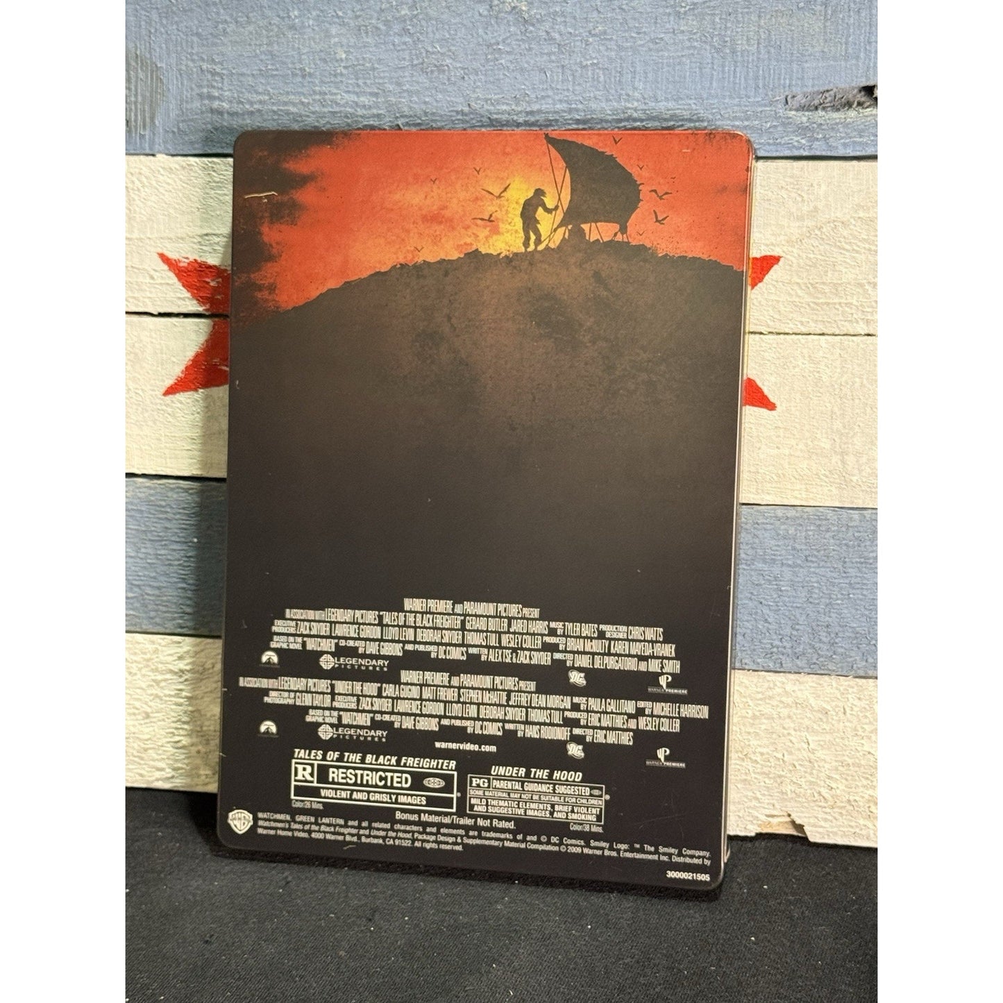 Watchmen Tales Of The Black Freighter - Steelbook DVD