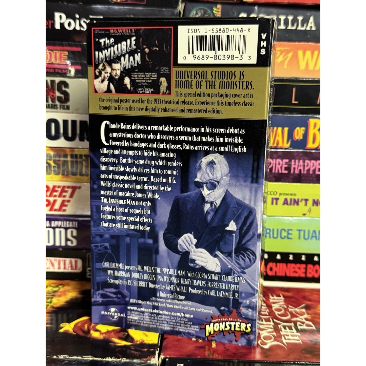 The Invisible Man - VHS Used