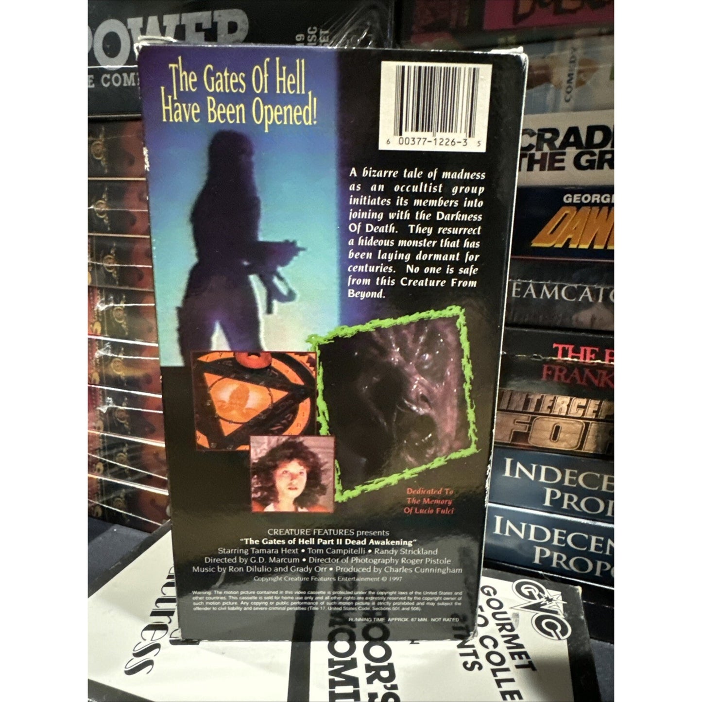 The Gates of Hell Part II Dead Awakening - VHS Used