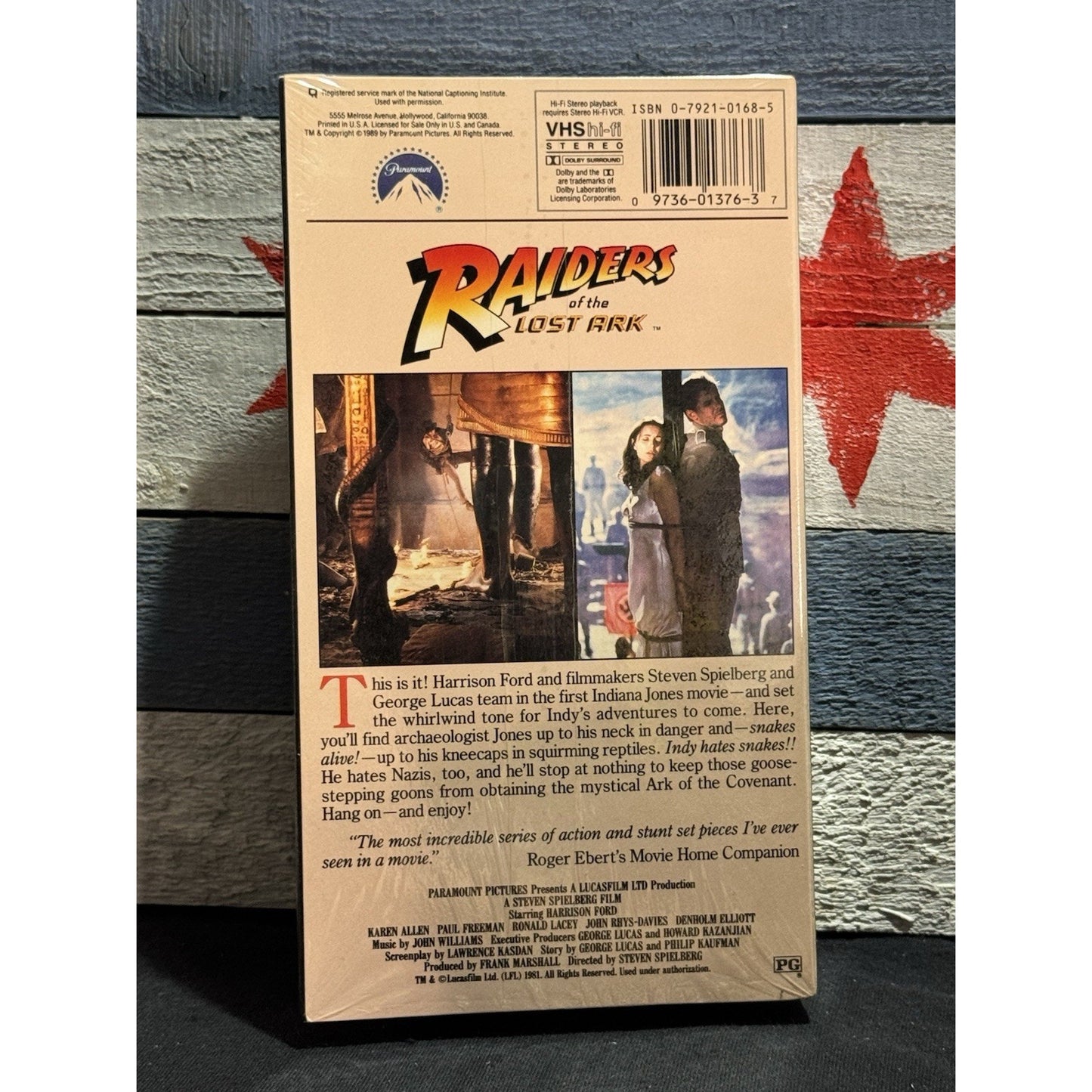 Indiana Jones Raiders of the Lost Ark - VHS