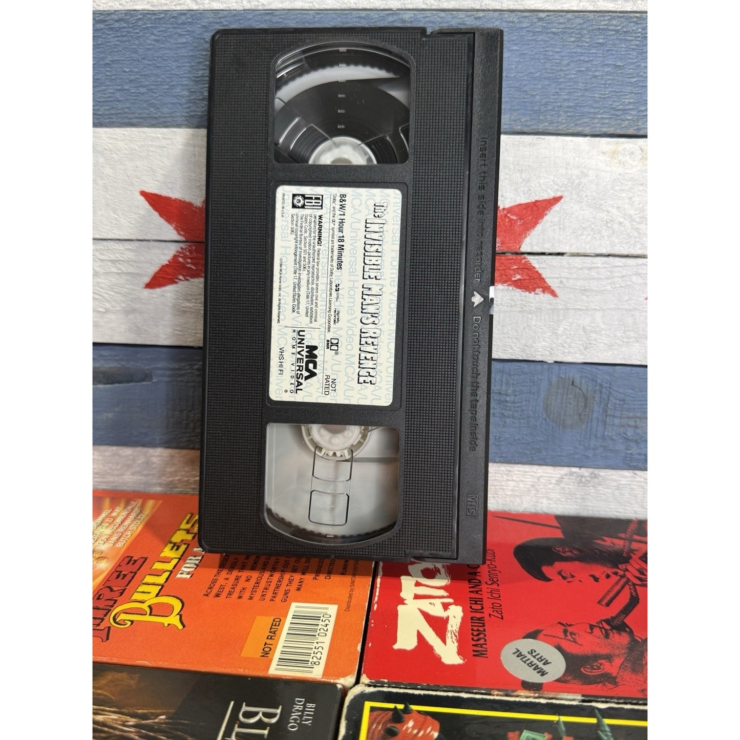 The Invisible Mans Revenge - VHS Used