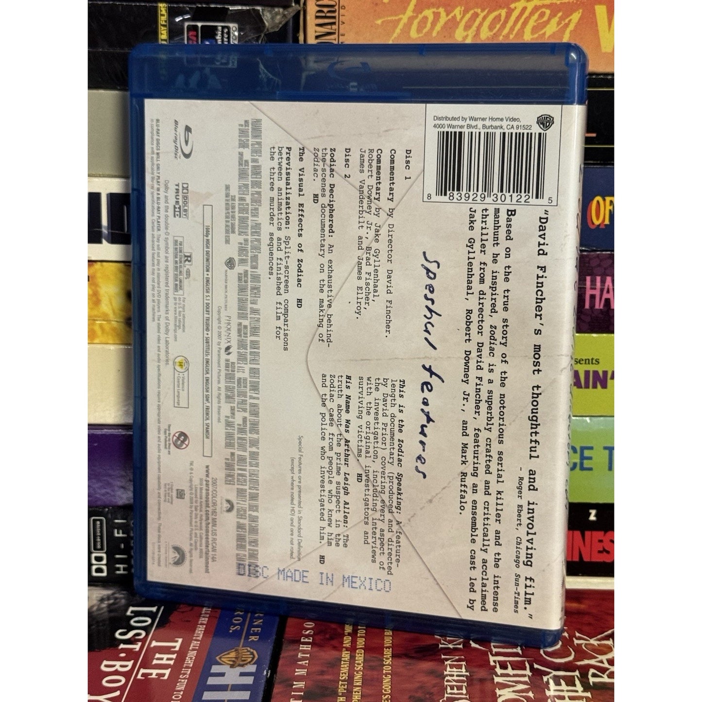 Zodiac - Blu-Ray Used