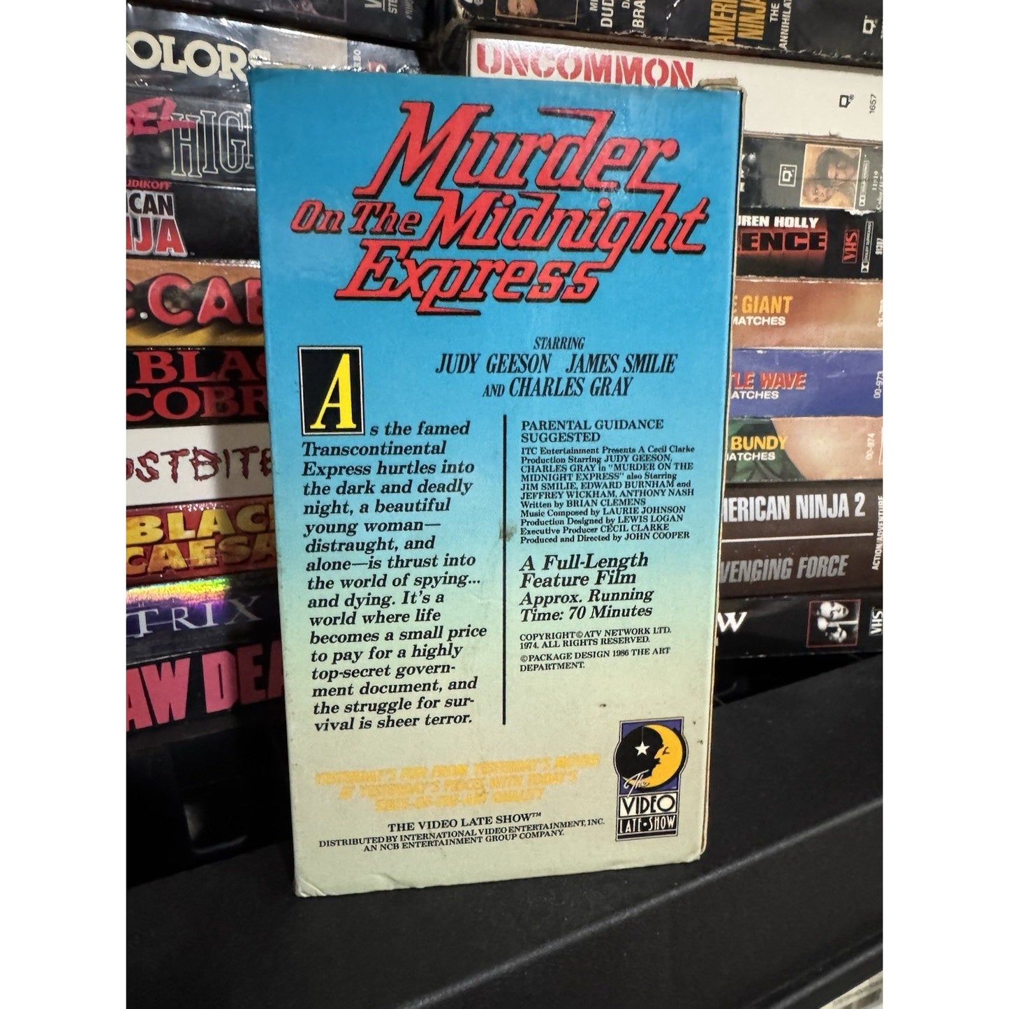 Murder on the Midnight Express - VHS Used