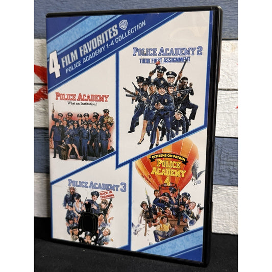 Police Academy 1-4 Collection - DVD Used