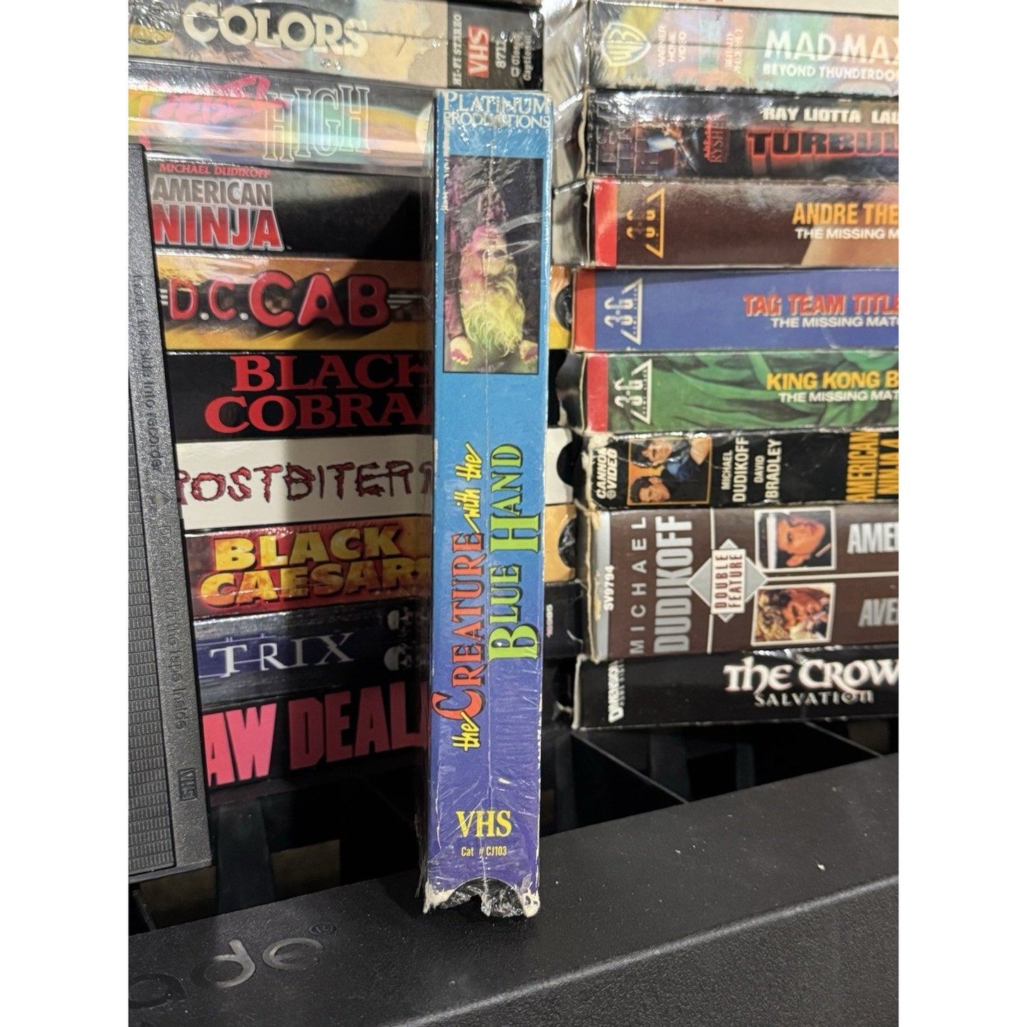 The Creature With The Blue Hand - VHS Used