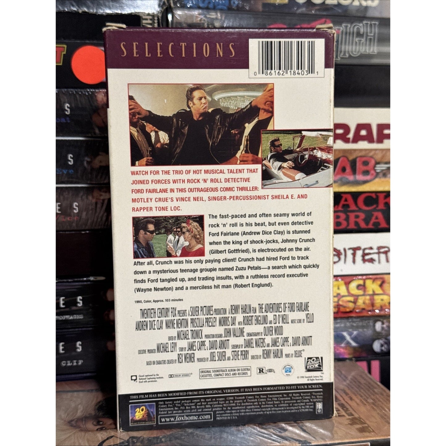The Adventures of Ford Fairlane - VHS Used