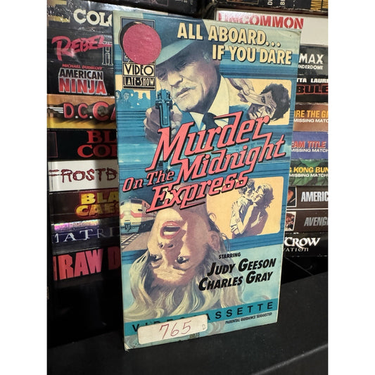 Murder on the Midnight Express - VHS Used